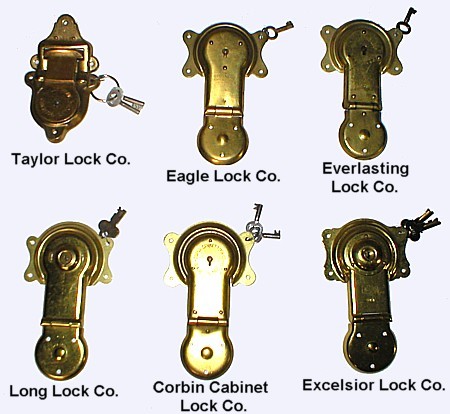 locks identification types of antique trunks